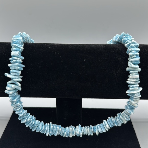 Natural Gemstone Chip Choker Necklace - Picture 9 of 9